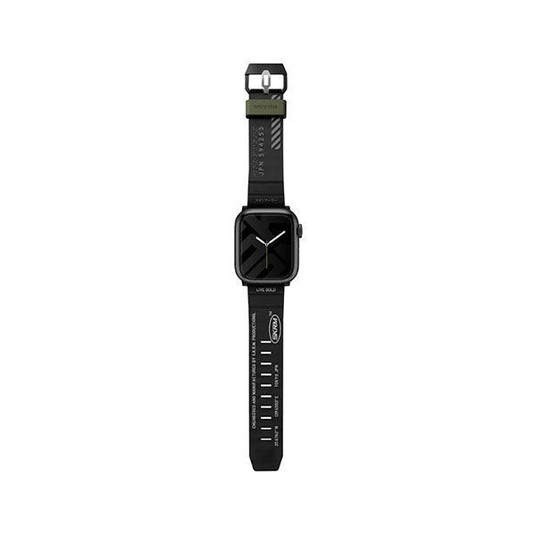 SkinArma Shokku Band for Apple Watch 42/44/45 Black - Future Store