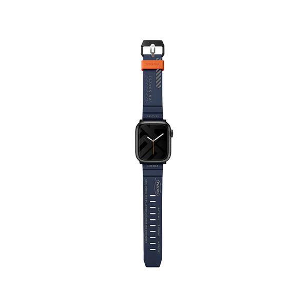 SkinArma Shokku Band for Apple Watch 42/44/45 Blue - Future Store