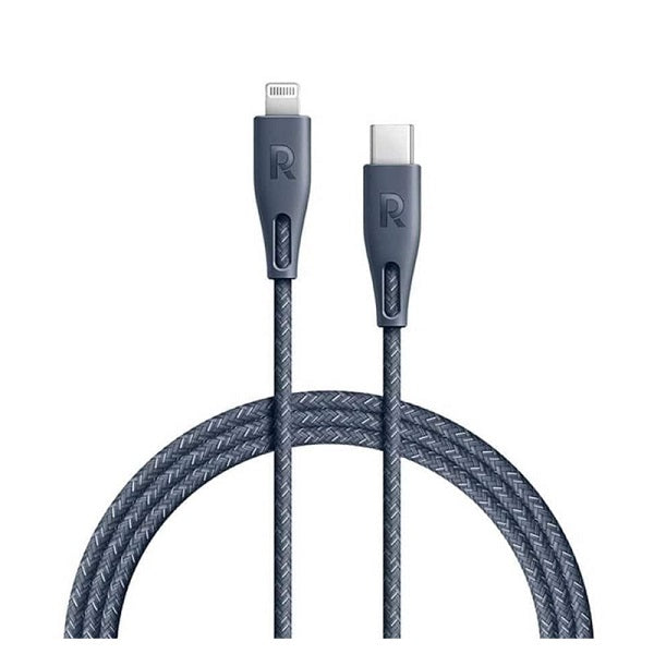 RavPower RP-CB1017 Type-C to Lightning Cable 1.2m Nylon Blue-1JXN