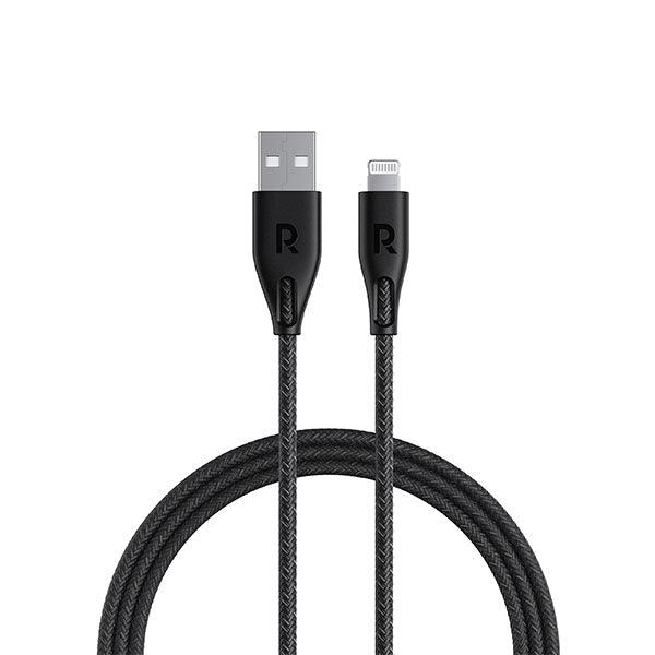 Ravpower USB-A to Lightning Cable 3M Black - Future Store