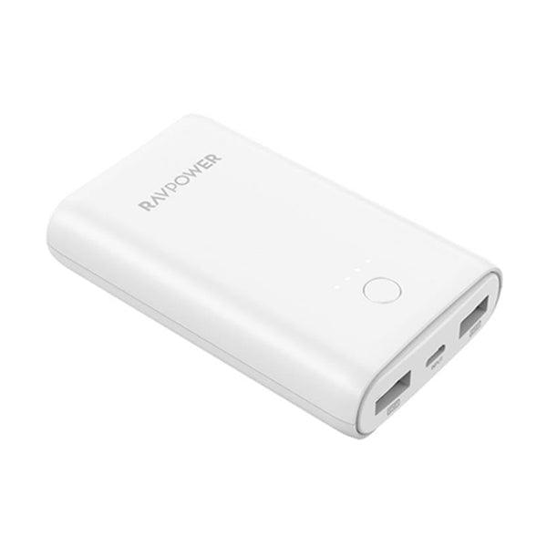 Ravpower 10050Mah Sb Portable Charger (White) - Future Store