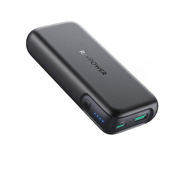 RAVPower RP-PB186B 10000mAh Power Bank 20W USB C Portable Charger Black - Future Store