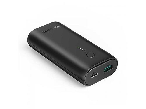 Ravpower 10000Mah Pd+Qc 18W Power Bank Black - Future Store