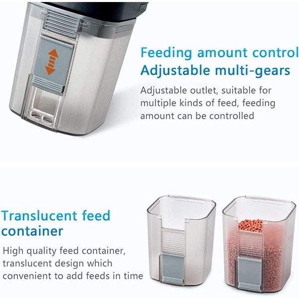 Automatic Aquarium Fish Feeder with Adjustable Feed Timer App - Future Store