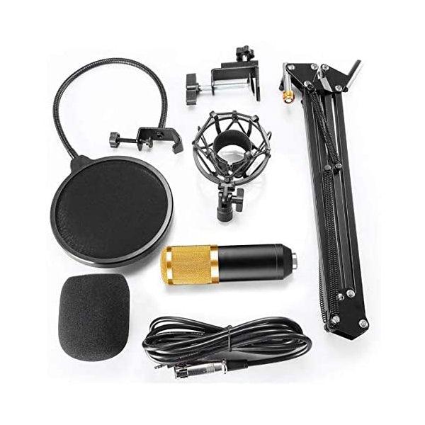 Condenser Microphone With Live Sound Card - Future Store