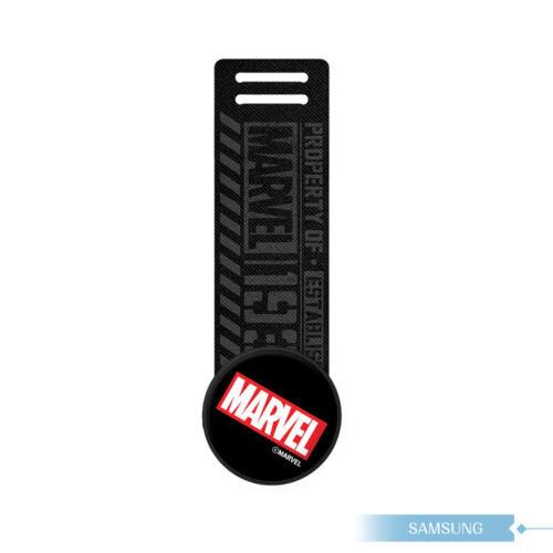 Samsung Haainc Strap for S22/S22+/S22 Ultra/Flip 4 Marvel logo Black - Future Store