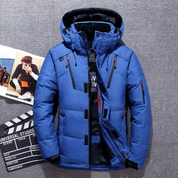 20 Degree Winter Clothing Men's Warm Snow Jacket Coat