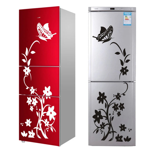 Butterfly Pattern Refrigerator Sticker for Home Decor-VSQR