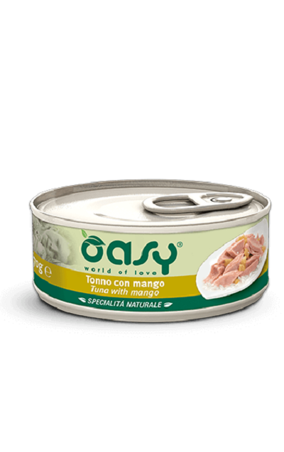 Oasy Tuna with Mango Pet Food for Cats 6 Tins