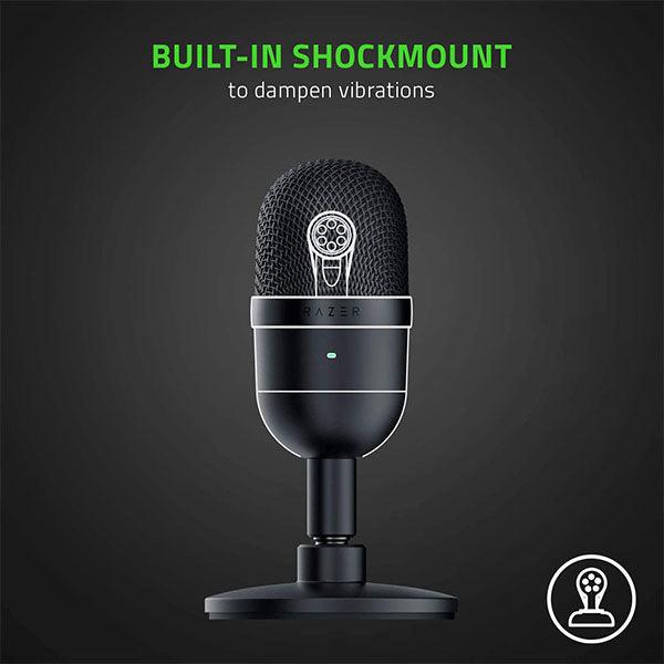 Razer Seiren Mini Ultra Compact USB Condenser Microphone Black - Future Store