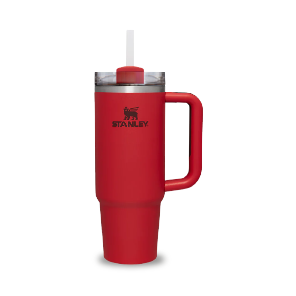Stanley Quencher H2.0 FlowState Tumbler (30 OZ)-طبعة محدودة Lava (البديل الآسيوي)