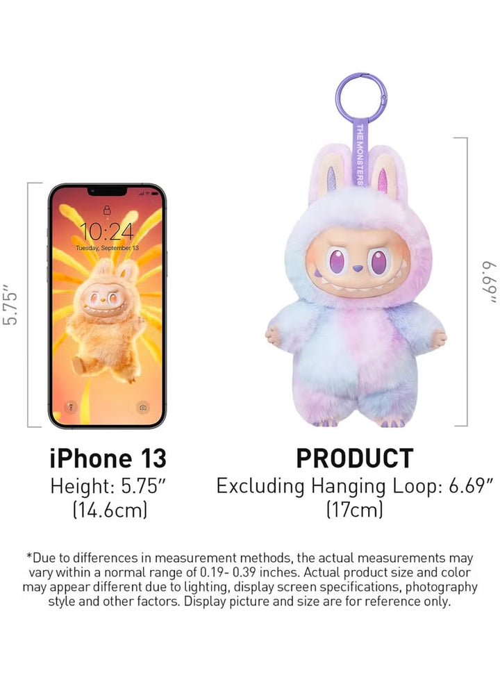 Laboobus LABUBU Plush Monster Doll – Soft Collectible Plush Figure & Keychain N ...