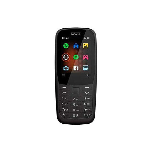 Nokia N220 Mobile Dual Sim Black - Future Store