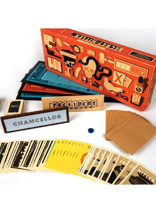 SECRET HITLER Multiplayer Strategy Card Game - APS20 – SOOOQ