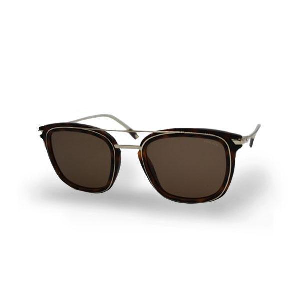 Police Gold-Havana Frame / Brown Lenses Square Size 51 - Future Store