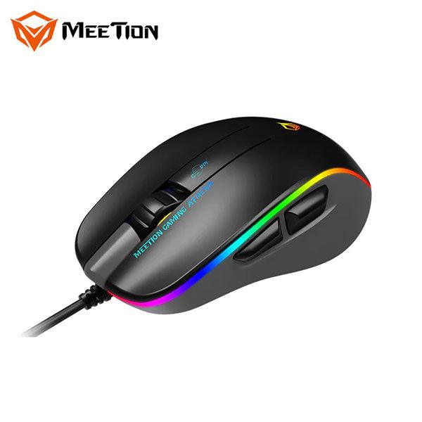 Meetion GM230 RGB Gaming Mouse 12800 DPI Black - Future Store