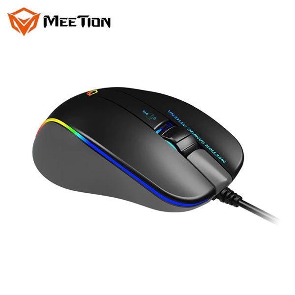 Meetion GM230 RGB Gaming Mouse 12800 DPI Black - Future Store