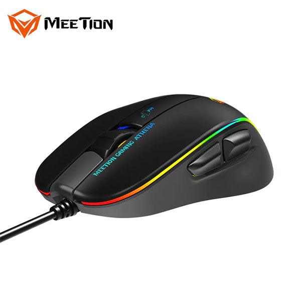 Meetion GM230 RGB Gaming Mouse 12800 DPI Black - Future Store