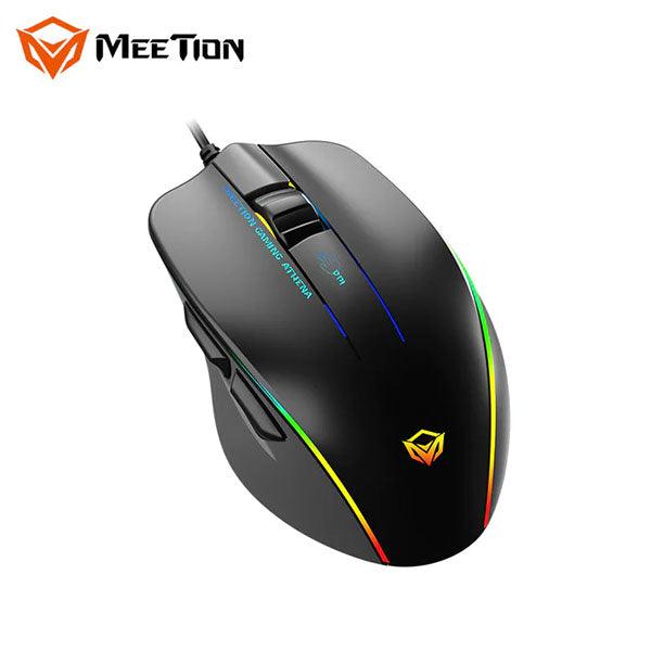 Meetion GM230 RGB Gaming Mouse 12800 DPI Black - Future Store