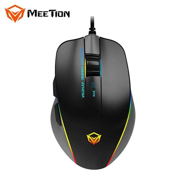 Meetion GM230 RGB Gaming Mouse 12800 DPI Black - Future Store