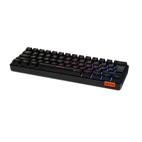 Meetion Dual Mode Bluetooth 60 Gaming Keyboard English/Arabic Black - Future Store