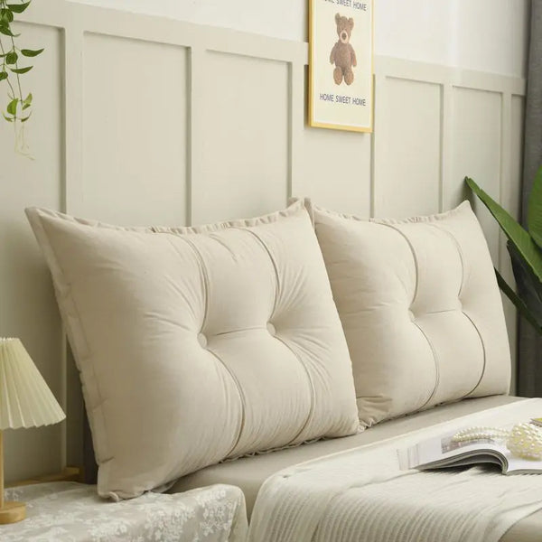 Chenille Velvet Cushion for Bedside or Sofa - OUW0