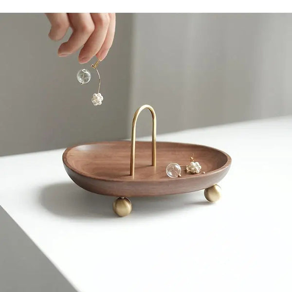 Wooden Storage Tray for Home Decoration - LHXH