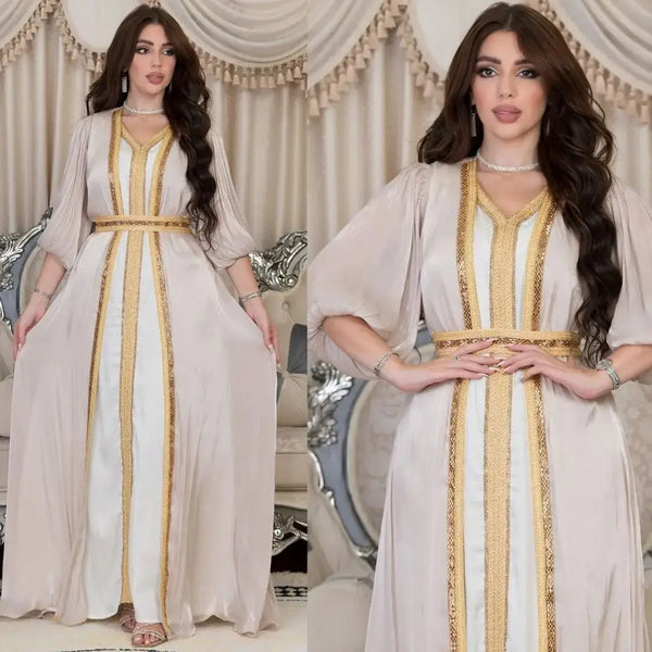 Women Abaya 3 Piece Set - SBN6