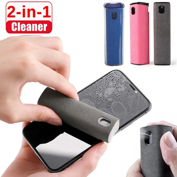 2-in-1 Screen Cleaner Set with Microfiber Cloth-8NKR