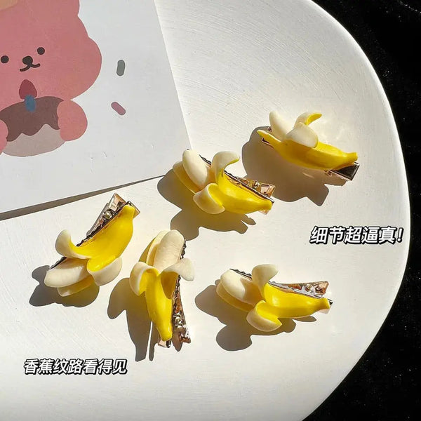 1-6pcs Banana Hair Clips- RZHC14