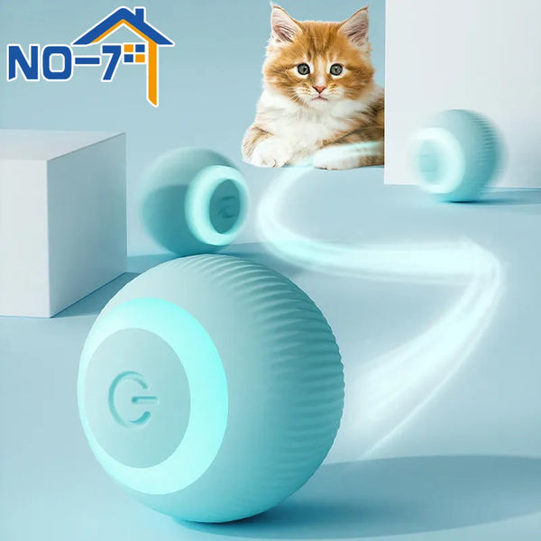 Smart Cat Toy: Interactive Ball for Indoor Cats - GZ5M