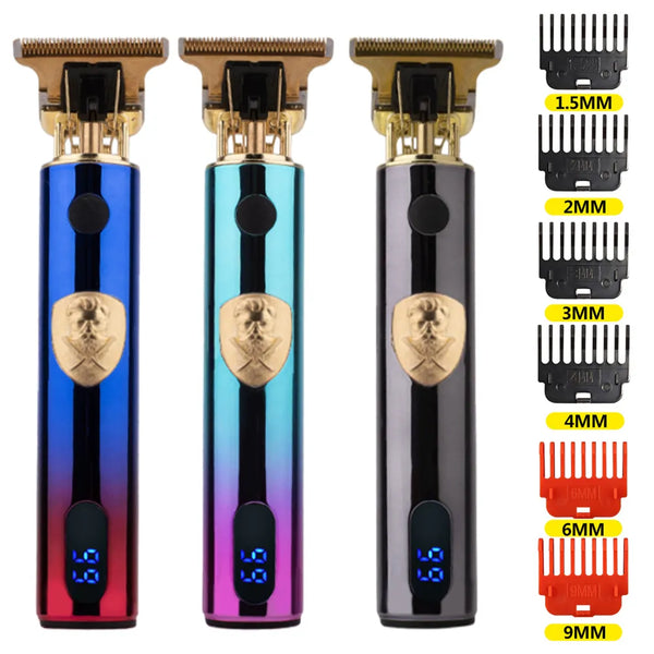 T9 Colorful Body Hair Trimmer: Professional Clipper for Men with Smooth Feel