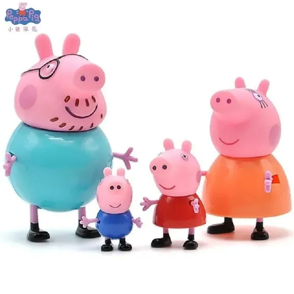 4Pcs/set Peppa Pig Toy Action Figure - SIG041