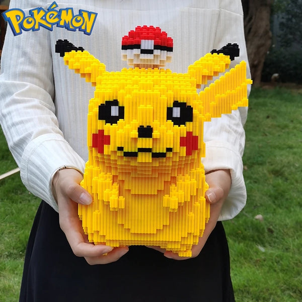 5210pcs Pokemon Pikachu Building Blocks Model - KYD0432