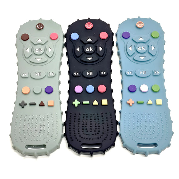 1/3PCS Baby Remote Control Teether Silicone  - RZD298