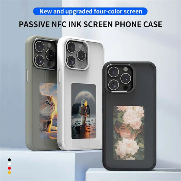 NFC Display Screen Phone Case For Iphone 16 15 14 13 Pro Max  - DGJ789