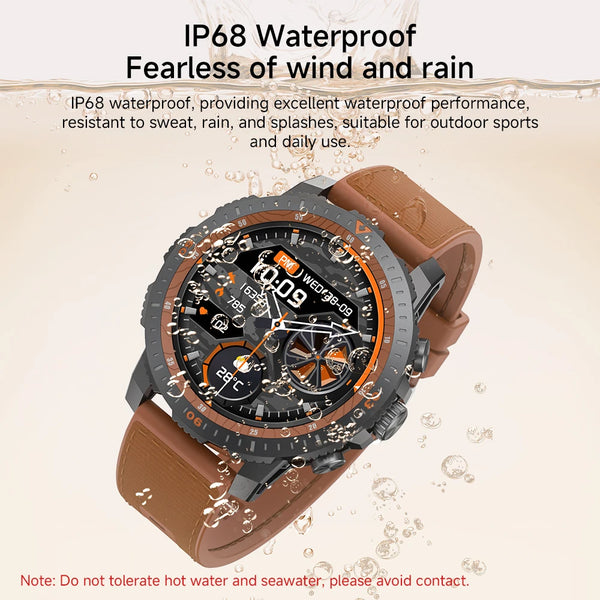 Huawei 2024 Sports Smart Watch: Bluetooth, Heart Rate, IP68 Waterproof, AMOLED, 100+ Modes - m7pv8