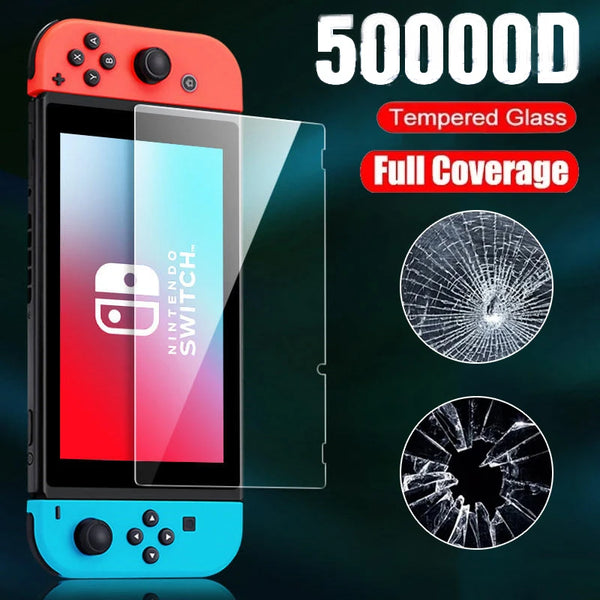 1-3PCS Tempered Glass Protective Film for Nintendo Switch NS /Swith Lite /Swith OLED Full Coverage Screen Protector NJ7851