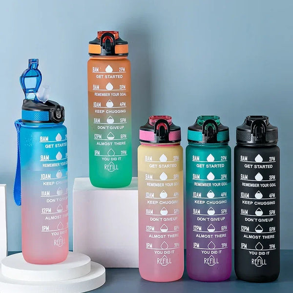 1 Liter Motivational Sports Water Bottle - SMF383