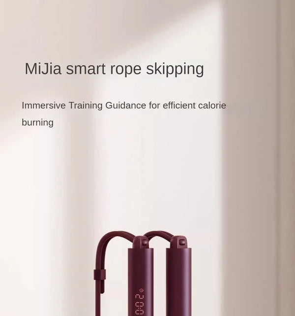 Xiaomi MIJIA Smart Jump Rope with App Connectivity and Real-Time Data Tracking - zy7dq