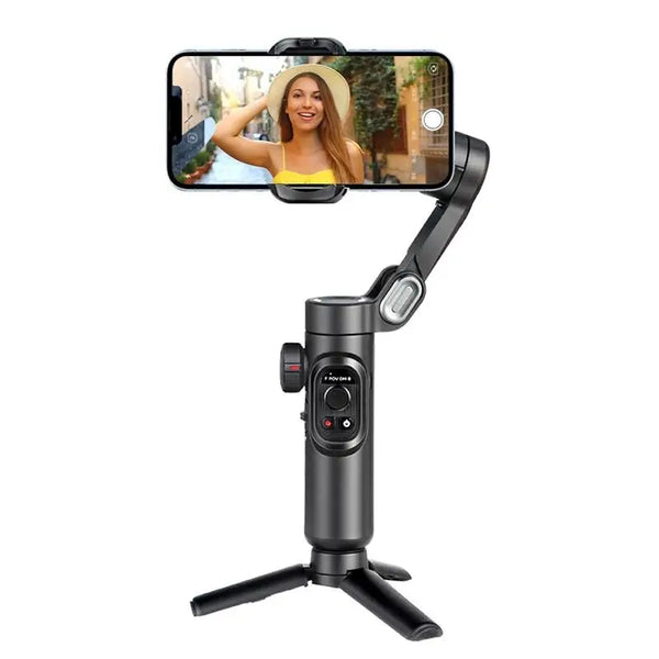 3-Axis Handheld Gimbal Stabilizer for Smartphone with Fill Light - JMD438