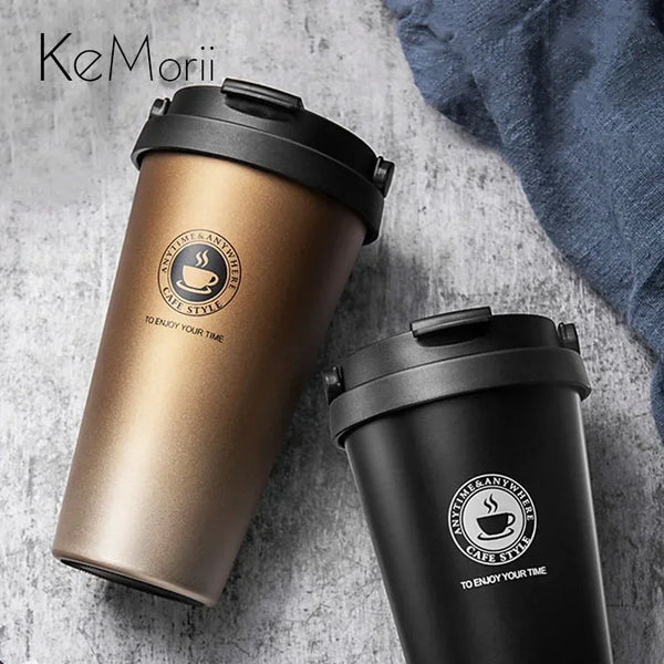 Insulated Travel Coffee Cup - 500ml