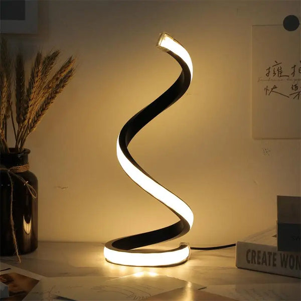 LED Spiral Table Lamp - QGO8