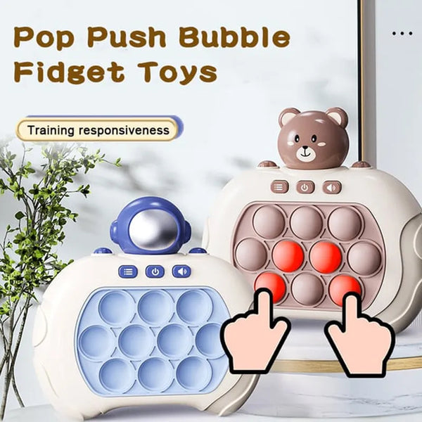 لعبة Pop Light Fidget: ألعاب LED مضادة للإجهاد للبنين والبنات