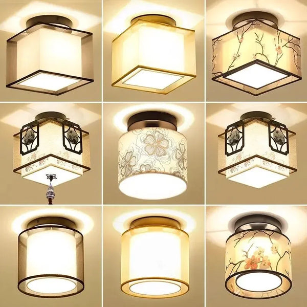 Chinese Style Iron Ceiling Light-N0SR