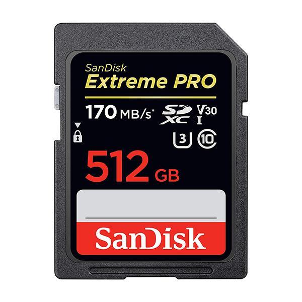 Sandisk Extreme Pro 512Gb Sdxc Memory Card Uhs-I - Future Store