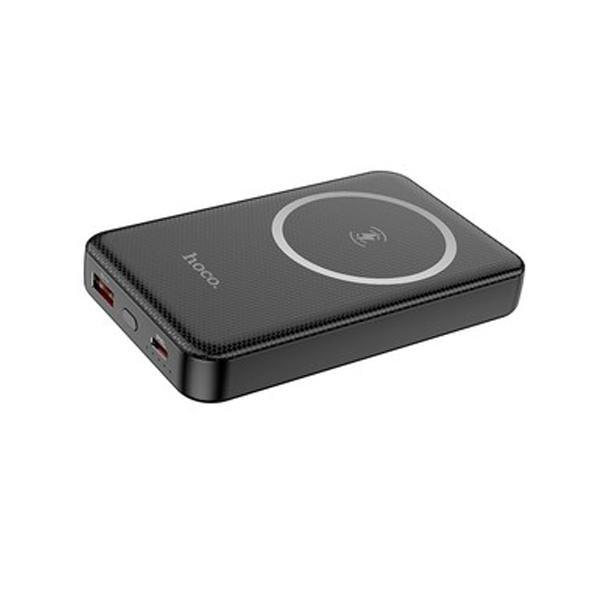 Hoco 10000Mah Mini Magnetic Wireless Power Bank Pd20W - Black - Future Store