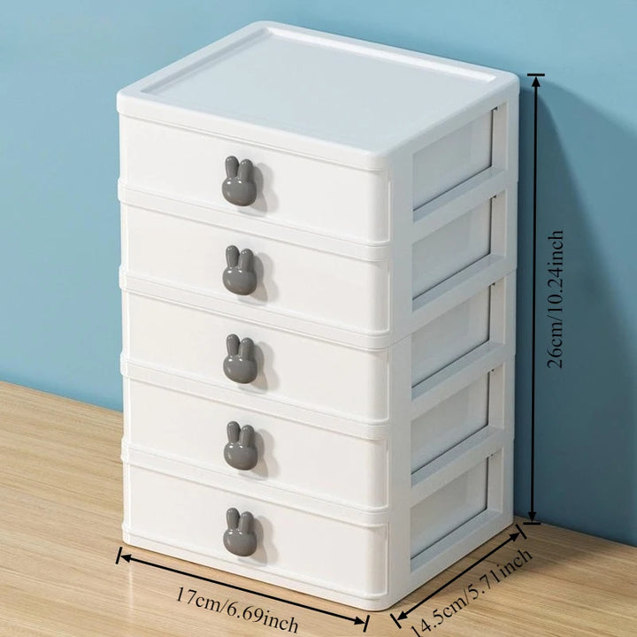 Clear Stacking Drawer Organizer - Multi-Tier PP Storage Box- RZD291 – SOOOQ