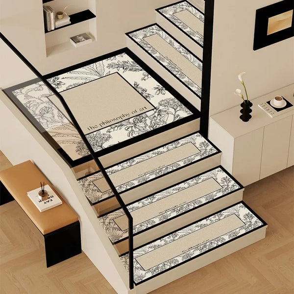 Self-adhesive Anti-slip Stair Tread Mats for Home Décor-4DEU
