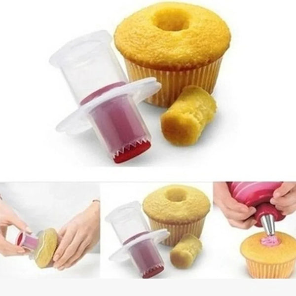 Cupcake Corer Plunger Cutter - Cake Decorating Tool-8EVG